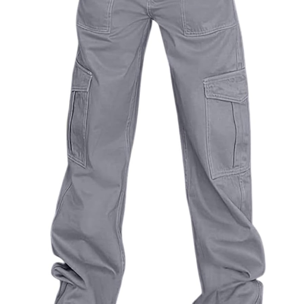 Women’s Gray Cargo Pants